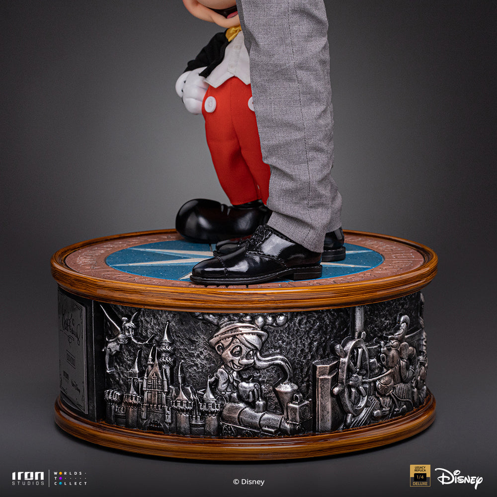 Pre-Order - Statue Walt Disney & Mickey Mouse - Disney Classics - Legacy Replica 1/4 - Iron Studios