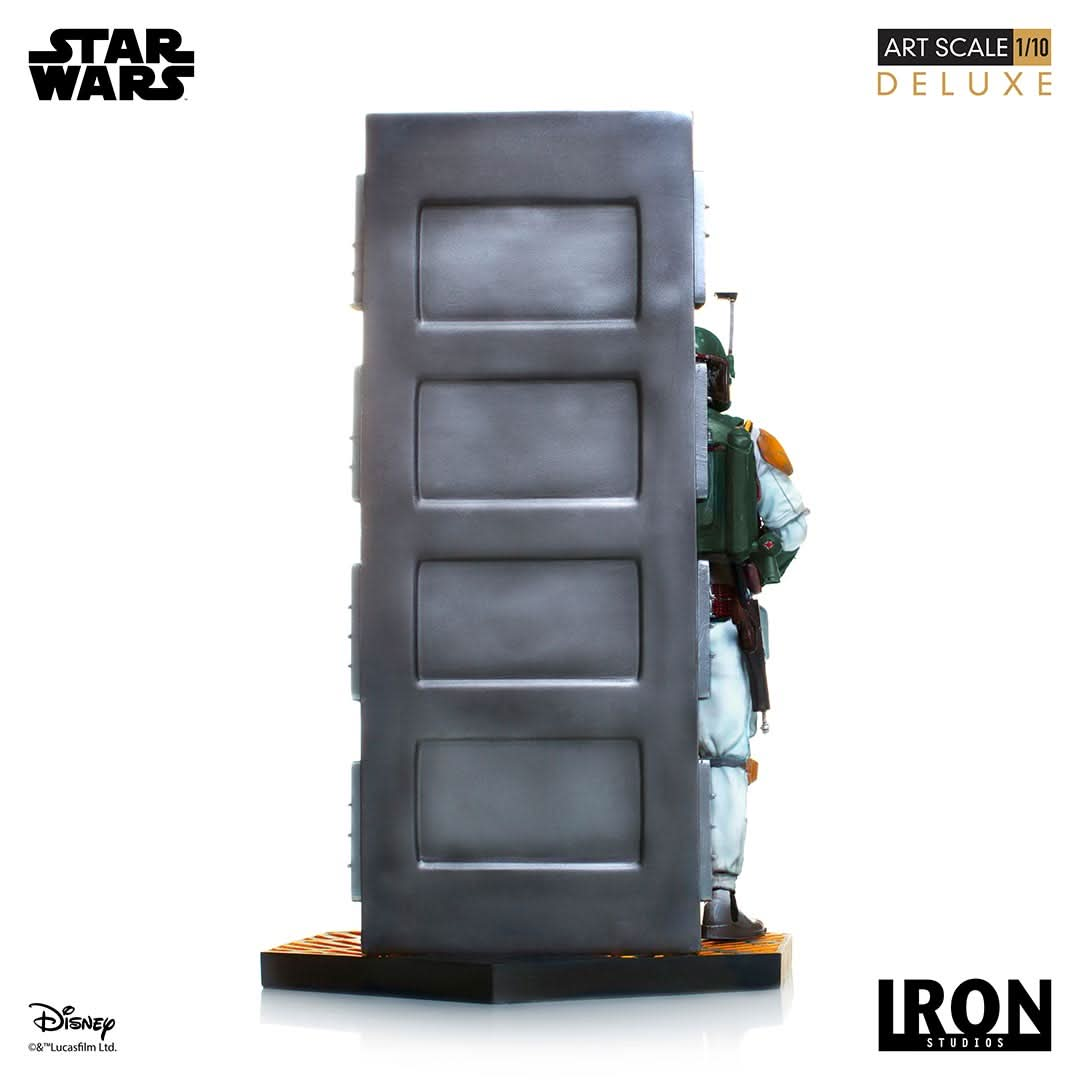 Statue Boba Fett & Han Solo in Carbonite Deluxe - Star Wars - Art Scale 1/10 - Iron Studios