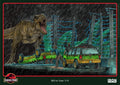 Statue T - Rex Attack - Jurassic Park (SET B) - Art Scale 1/10 - Iron Studios