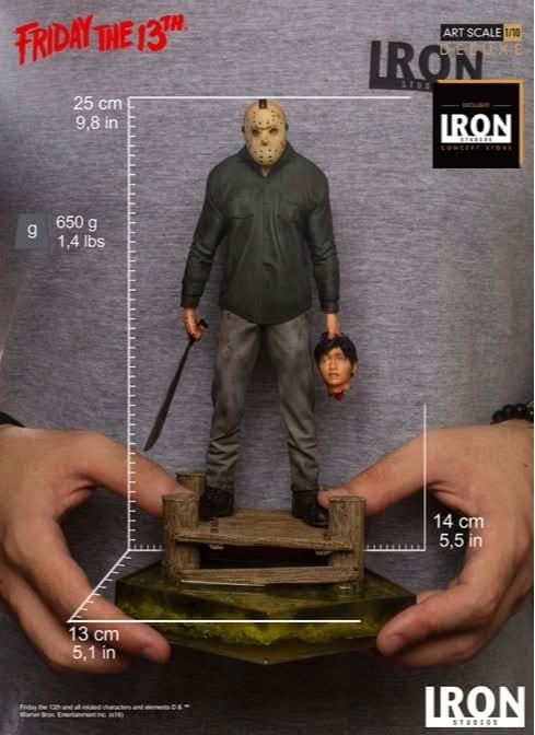 Statue Jason Deluxe - Friday the 13th - Art Scale 1/10 - Iron Studios