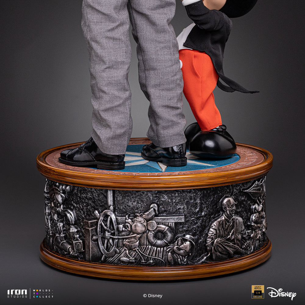 Pre-Order - Statue Walt Disney & Mickey Mouse - Disney Classics - Legacy Replica 1/4 - Iron Studios