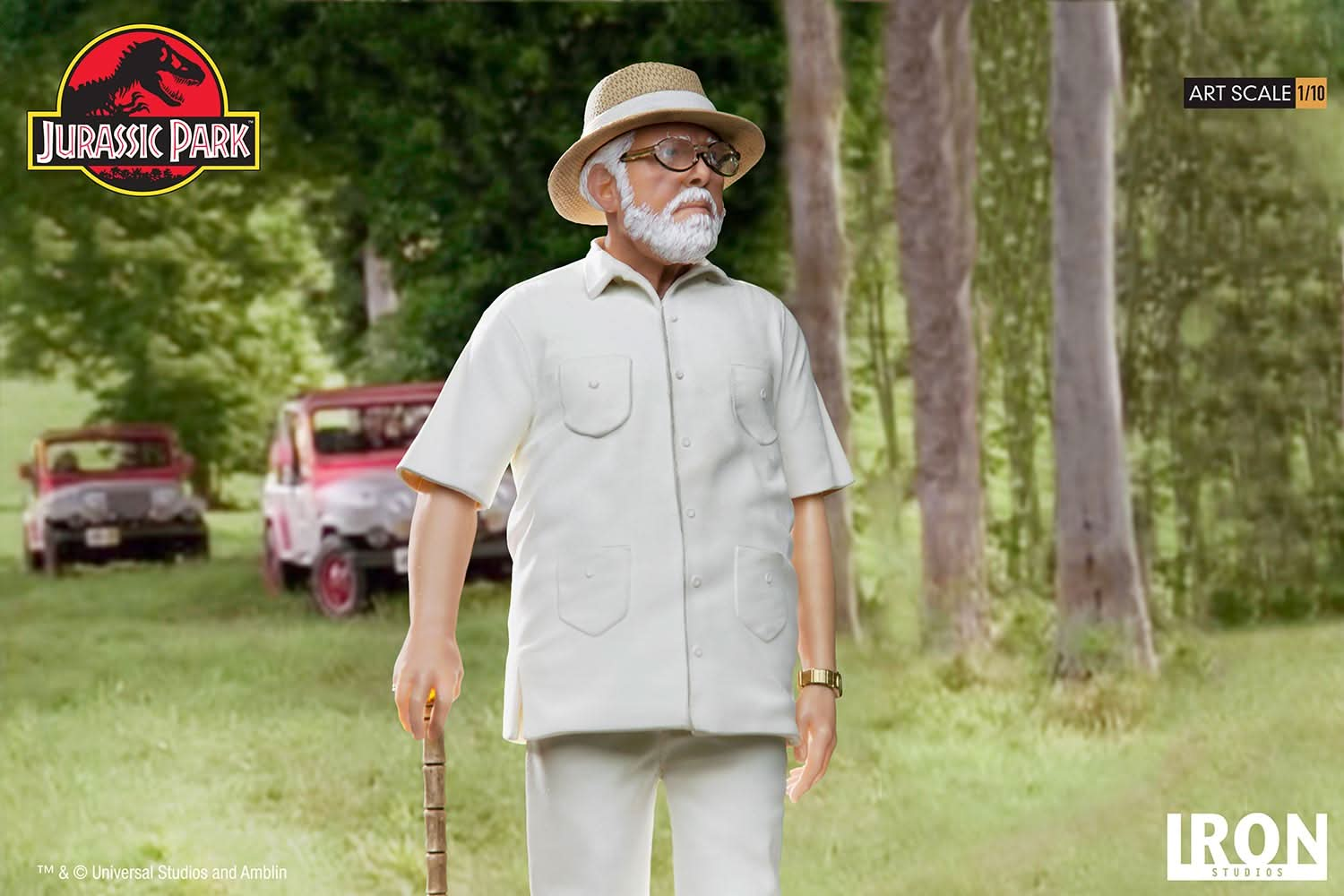 Statue John Hammond - Jurassic Park - Art Scale 1/10 - Iron Studios