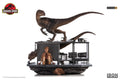 Statue Velociraptors in the Kitchen Diorama - Jurassic Park - Art Scale 1/10 - Iron Studios