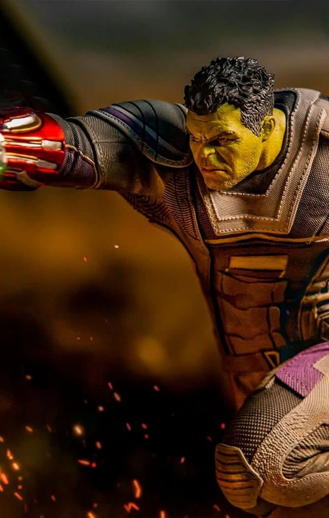 Statue Hulk Deluxe - Avengers: Endgame - Art Scale 1/10 - Iron Studios