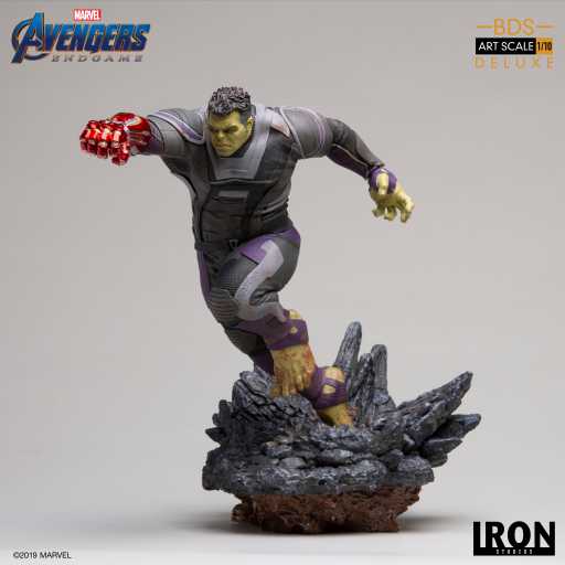 Statue Hulk Deluxe - Avengers: Endgame - Art Scale 1/10 - Iron Studios