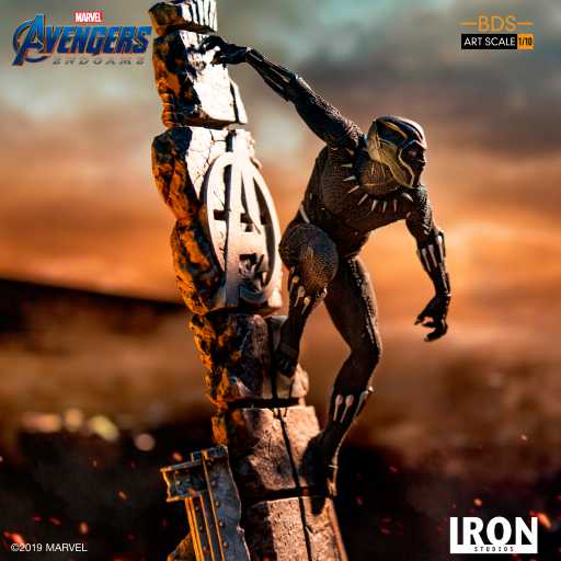 Statue Black Panther - Avengers: End Game - Art Scale 1/10 - Iron Studios