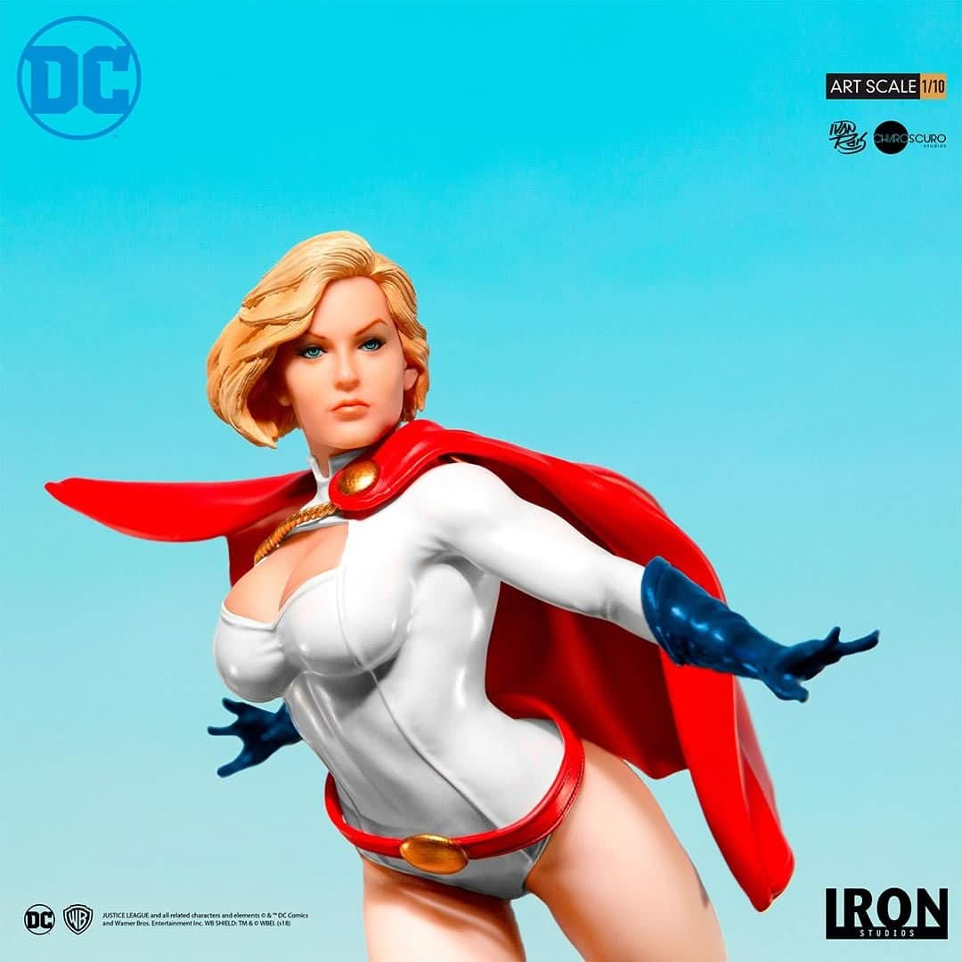 Statue Power Girl by Ivan Reis - DC Comics - Art Scale 1/10 - Iron Studios