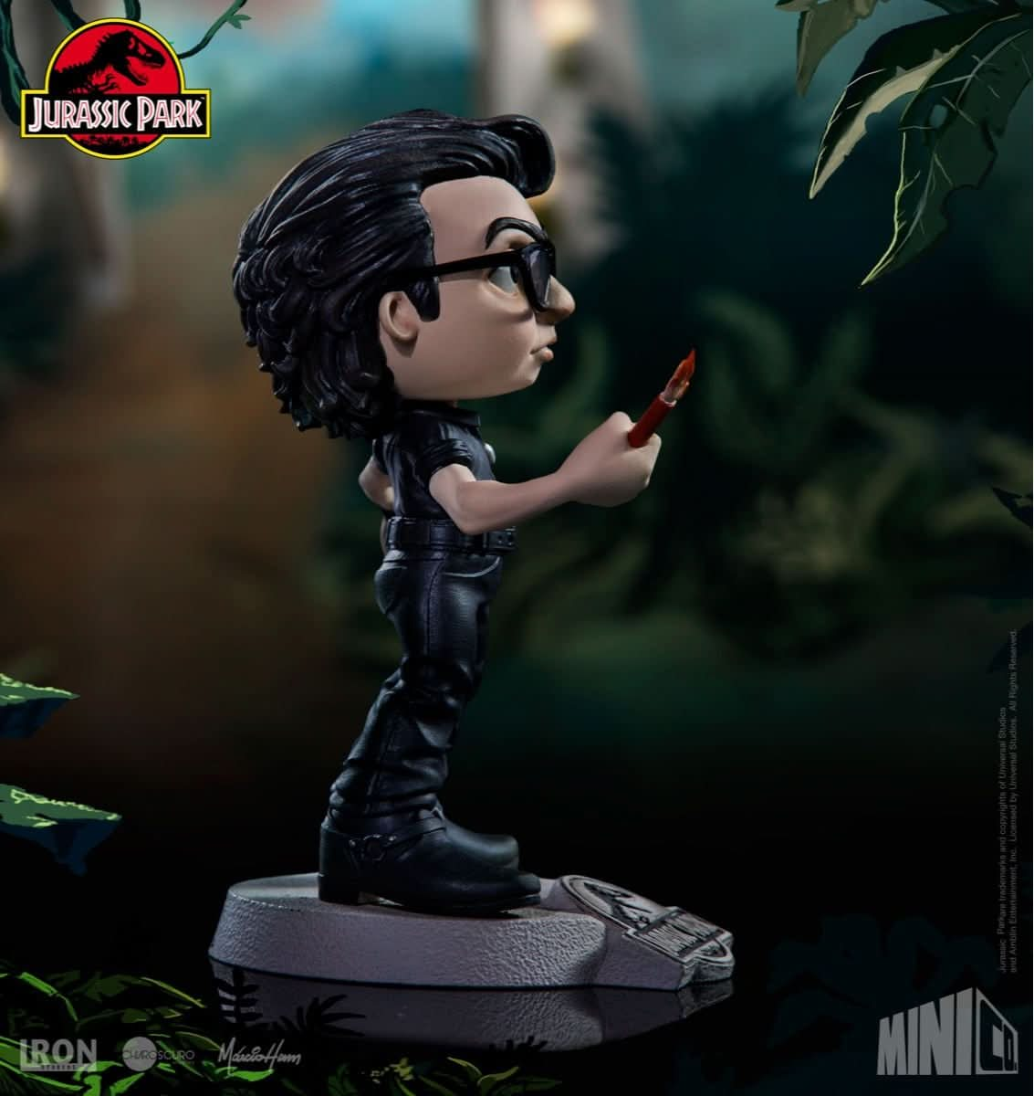 Statue Ian Malcolm - Jurassic Park - MiniCo - Iron Studios