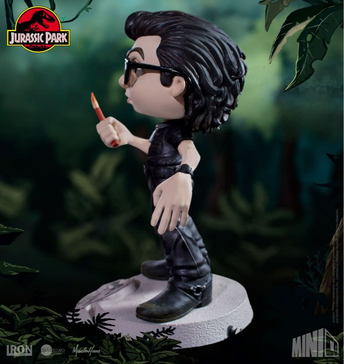 Statue Ian Malcolm - Jurassic Park - MiniCo - Iron Studios