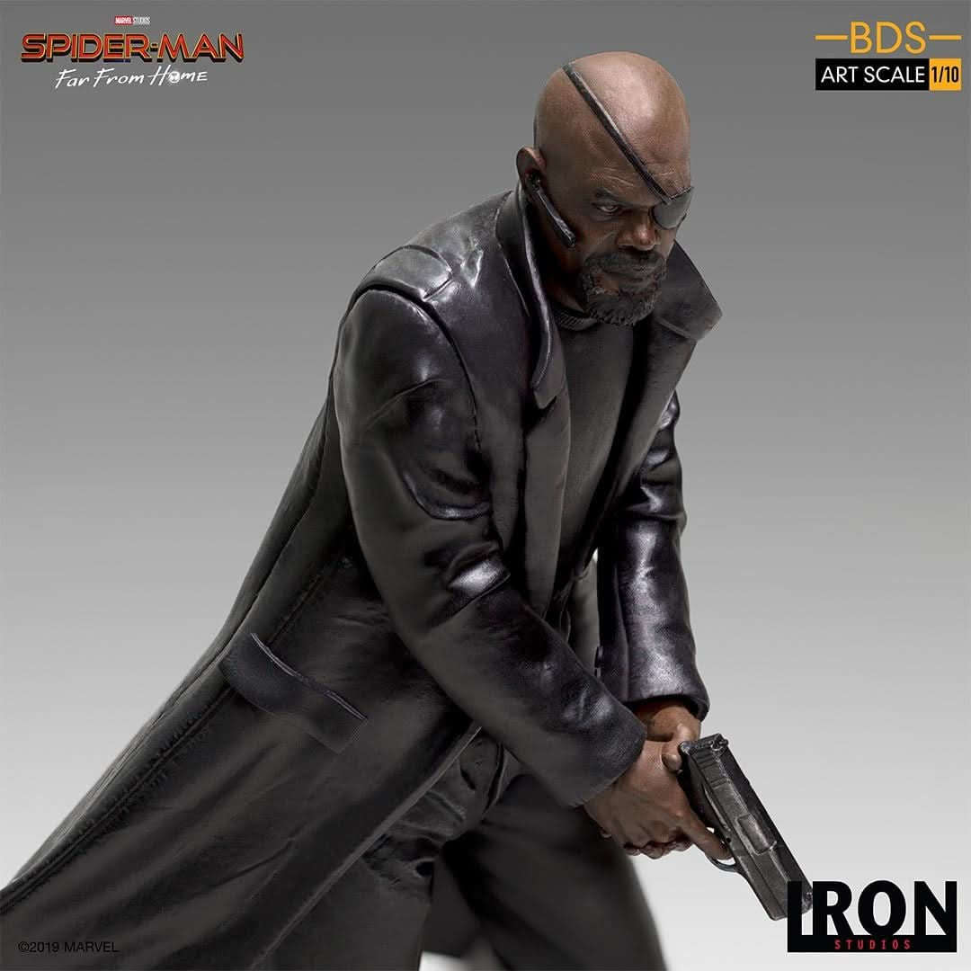 Statue Nick Fury - Spider - Man: Far From Home - Art Scale 1/10 - Iron Studios