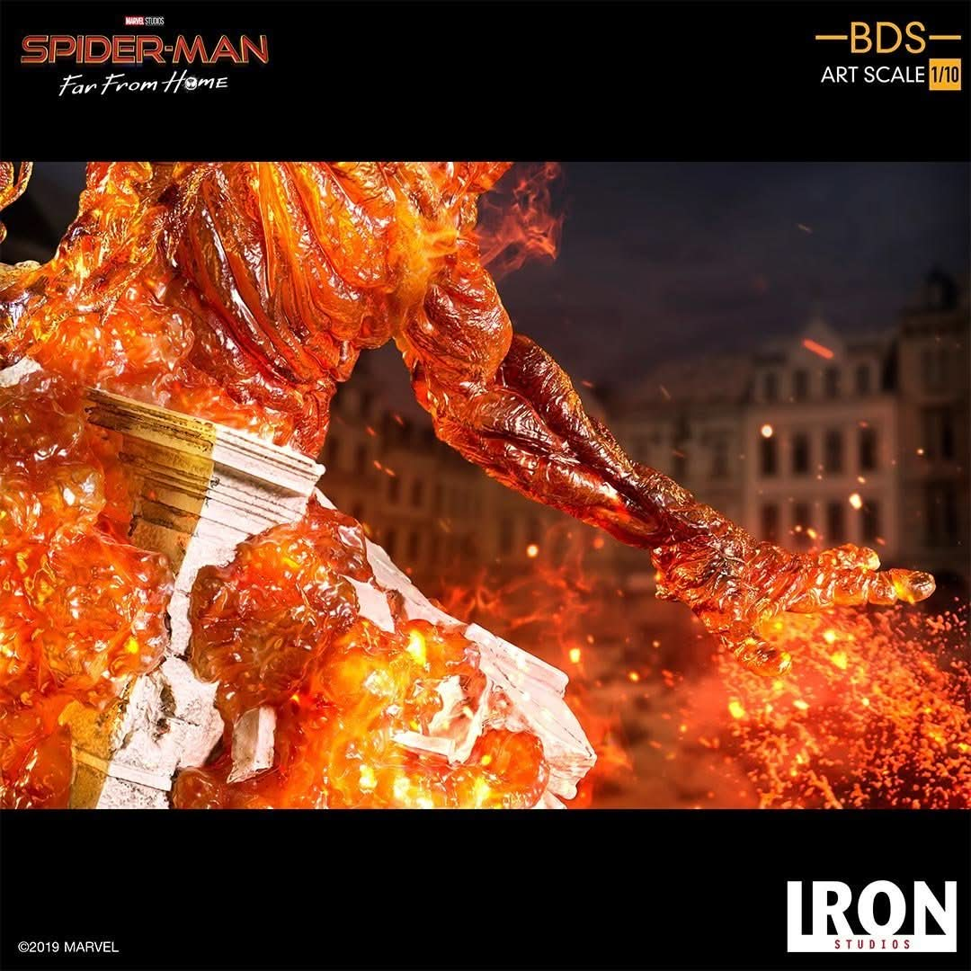 Statue Molten - Man - Spider - Man: Far From Home - Art Scale 1/10 - Iron Studios