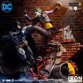 Statue Batman Vs Joker - Dc Comics By Ivan Reis - Battle Diorama 1/6 - Iron Studios