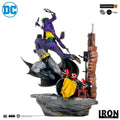 Statue Batman Vs Joker - Dc Comics By Ivan Reis - Battle Diorama 1/6 - Iron Studios