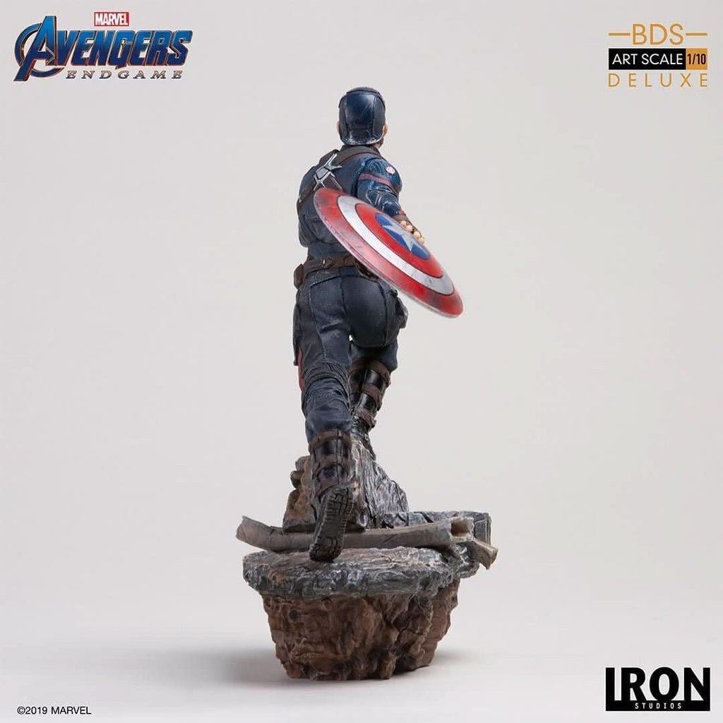 Statue Captain America Deluxe - Avengers: End Game - Art Scale 1
