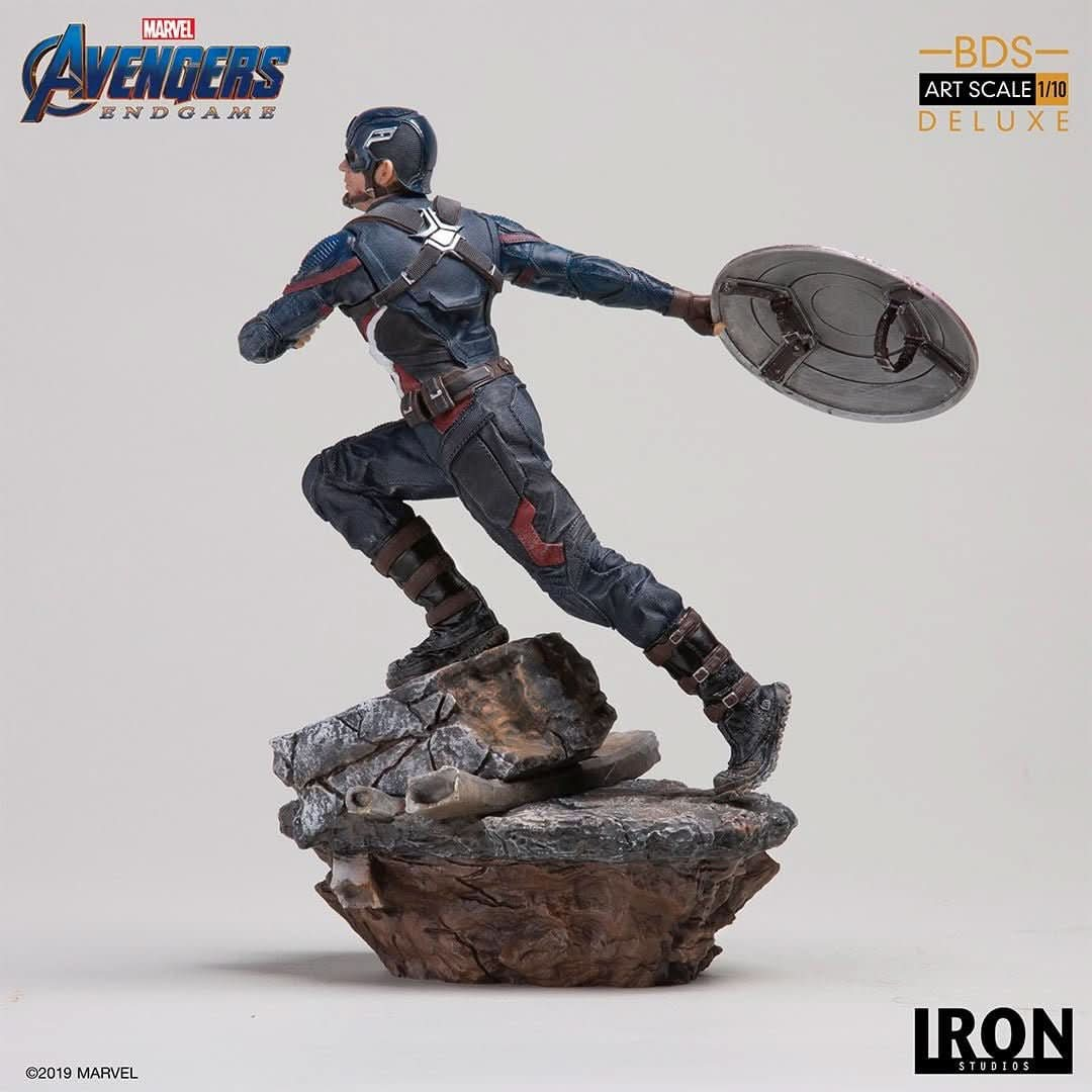 Statue Captain America Deluxe - Avengers: End Game - Art Scale 1/10 - Iron Studios