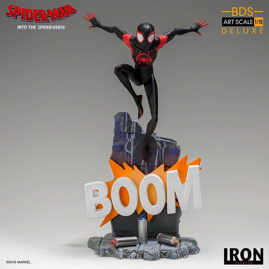 Statue Miles Morales - Spider - Man: Into the Spider - Verse - Art Scale 1/10 - Iron Studios