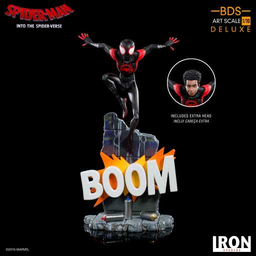 Statue Miles Morales - Spider - Man: Into the Spider - Verse - Art Scale 1/10 - Iron Studios