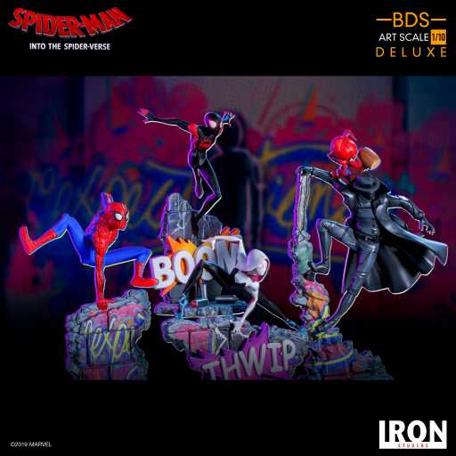 Statue Miles Morales - Spider - Man: Into the Spider - Verse - Art Scale 1/10 - Iron Studios