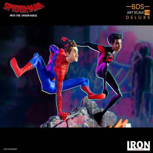 Statue Miles Morales - Spider-Man: Into the Spider-Verse - Art Scale 1/10 - Iron Studios