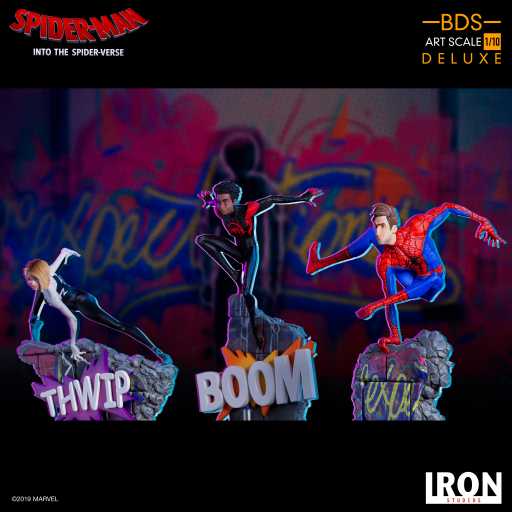 Statue Miles Morales - Spider - Man: Into the Spider - Verse - Art Scale 1/10 - Iron Studios