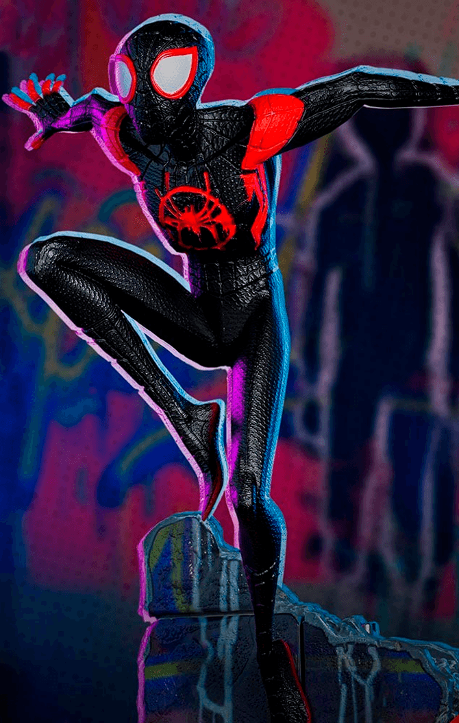 Statue Miles Morales - Spider - Man: Into the Spider - Verse - Art Scale 1/10 - Iron Studios