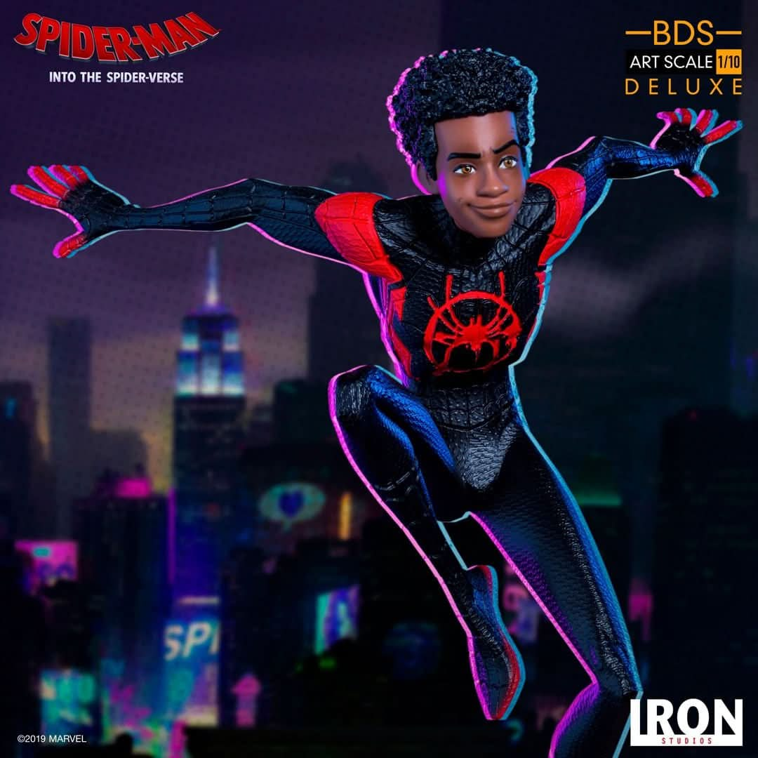 Statue Miles Morales - Spider - Man: Into the Spider - Verse - Art Scale 1/10 - Iron Studios