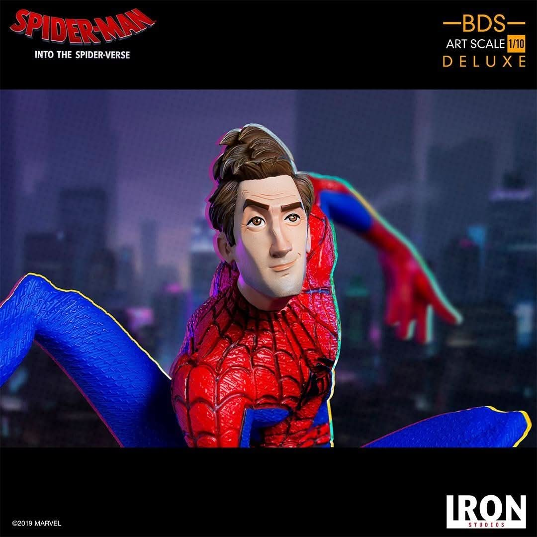 Statue Peter B. Parker - Spider - Man: Into the Spider - Verse - Art Scale 1/10 - Iron Studios