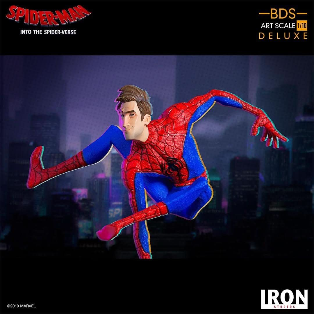 Statue Peter B. Parker - Spider - Man: Into the Spider - Verse - Art Scale 1/10 - Iron Studios