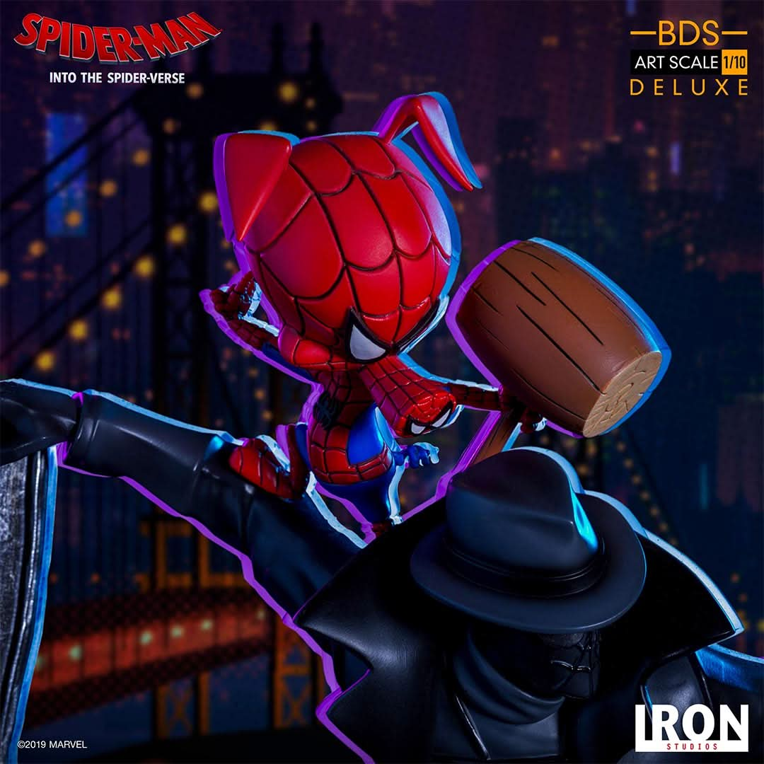 Statue Peter B. Parker - Spider - Man: Into the Spider - Verse - Art Scale 1/10 - Iron Studios