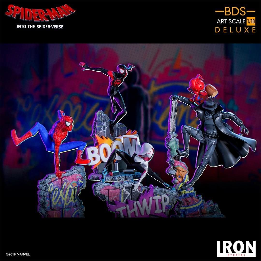 Statue Peter B. Parker - Spider - Man: Into the Spider - Verse - Art Scale 1/10 - Iron Studios