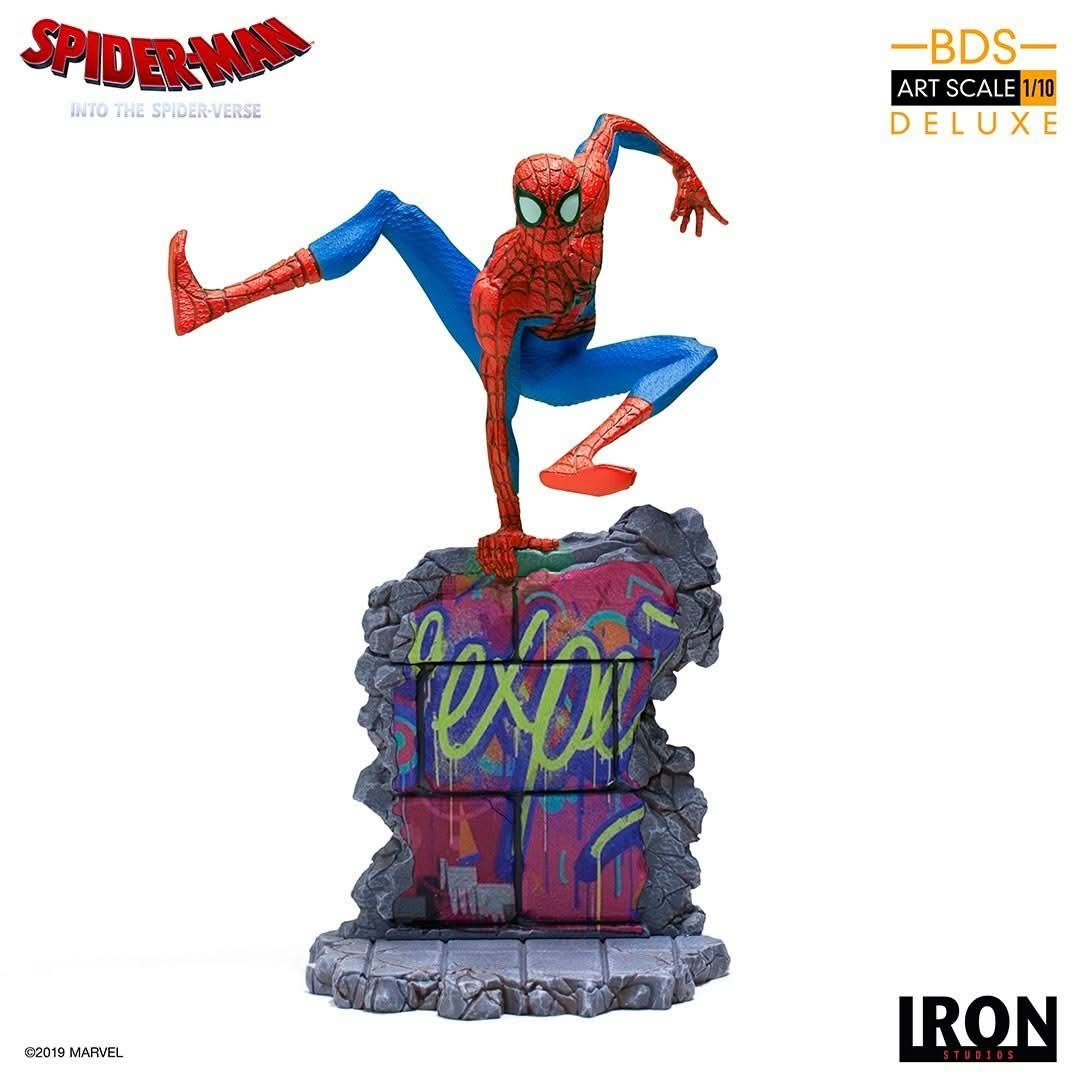 Statue Peter B. Parker - Spider - Man: Into the Spider - Verse - Art Scale 1/10 - Iron Studios