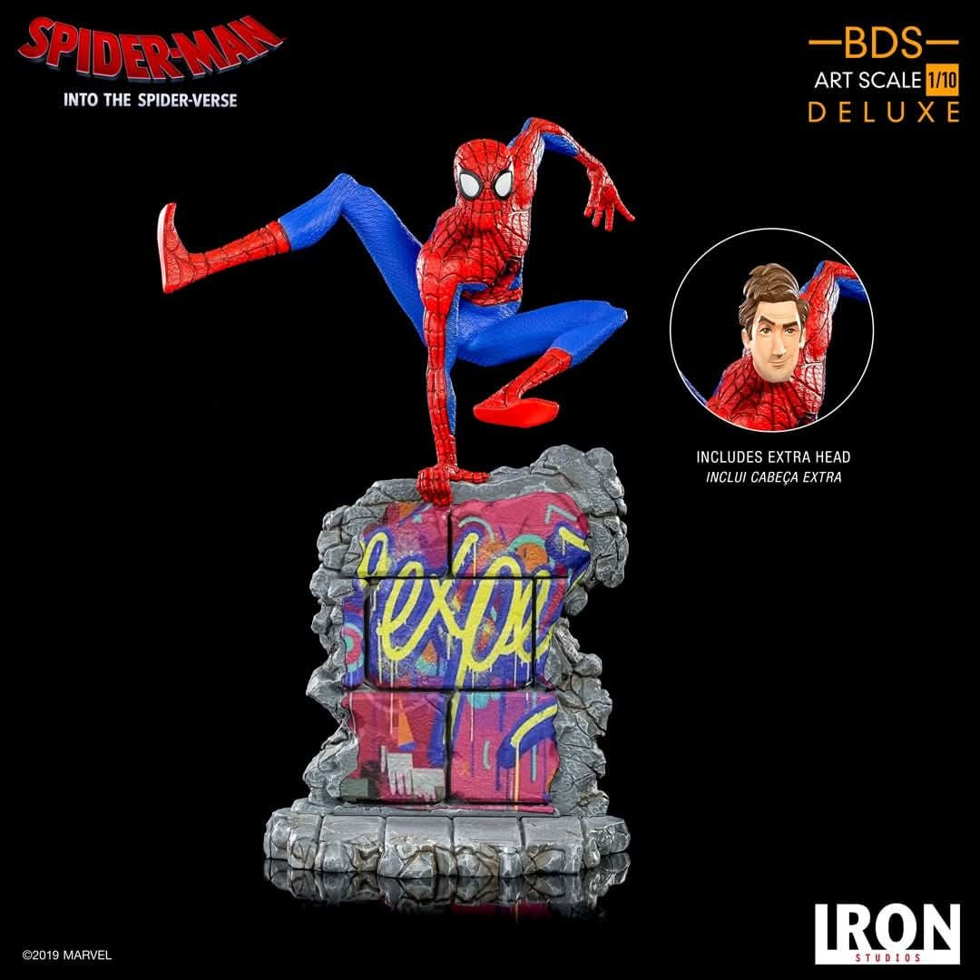 Statue Peter B. Parker - Spider - Man: Into the Spider - Verse - Art Scale 1/10 - Iron Studios