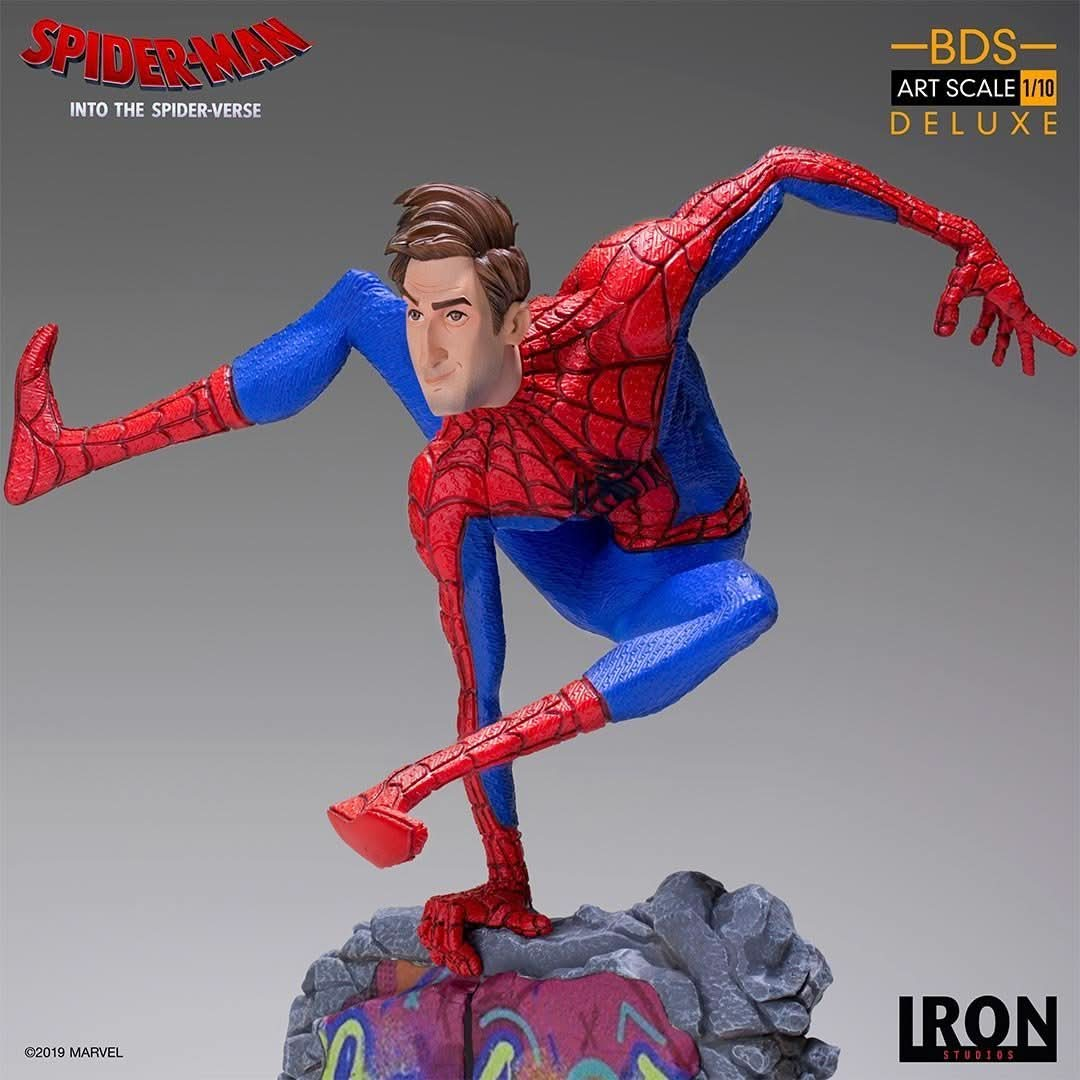 Statue Peter B. Parker - Spider - Man: Into the Spider - Verse - Art Scale 1/10 - Iron Studios