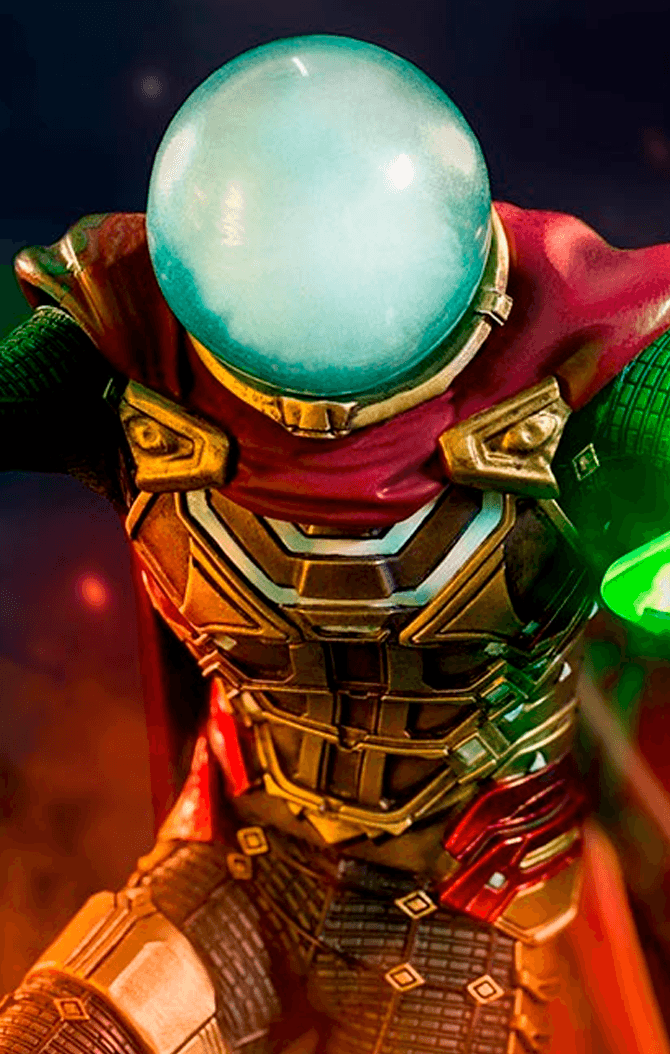 Statue Mysterio Deluxe - Spider - Man: Far From Home - Art Scale 1/10 - Iron Studios