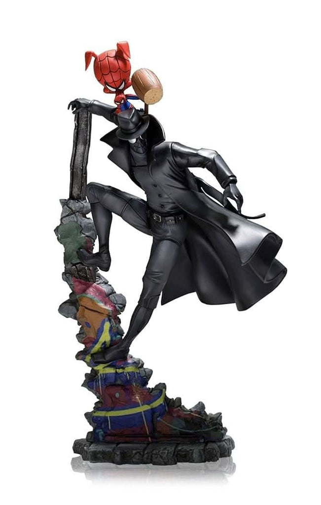 Spider Noir and Spider Ham - Spiderman: Into The Spiderverse - Art Scale 1/10 - Iron Studios