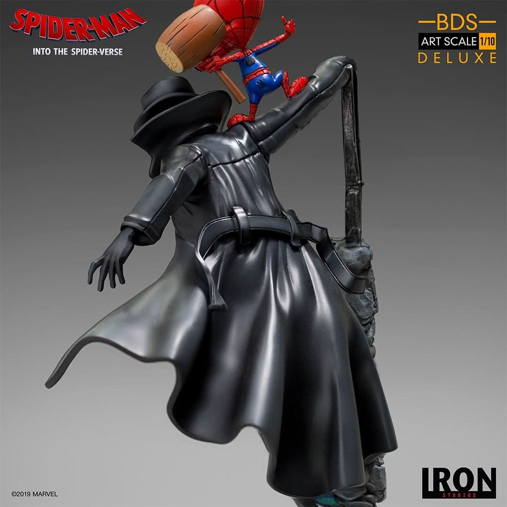 Spider Noir and Spider Ham - Spiderman: Into The Spiderverse - Art Scale 1/10 - Iron Studios