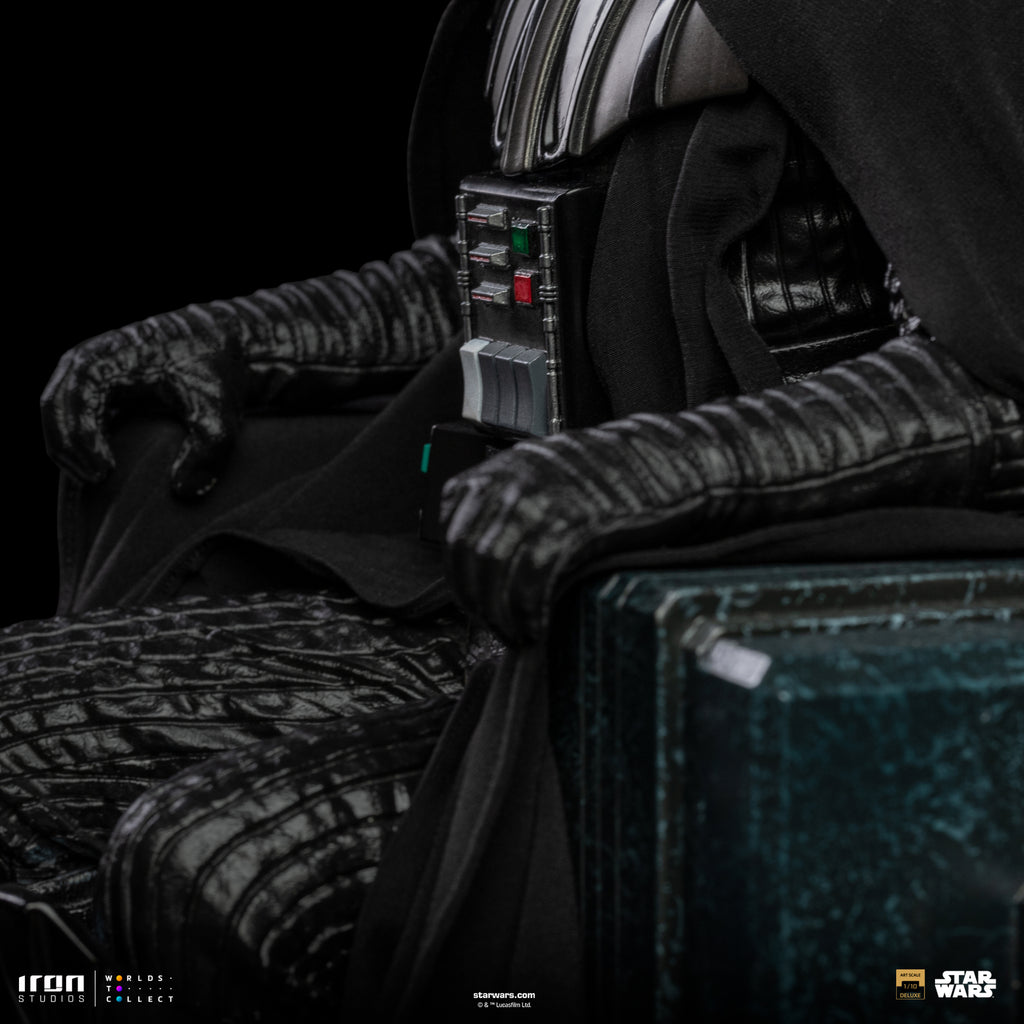 Statue Darth Vader on Throne - Star Wars: Obi-Wan Kenobi Series - Art Scale 1/10 - Iron Studios