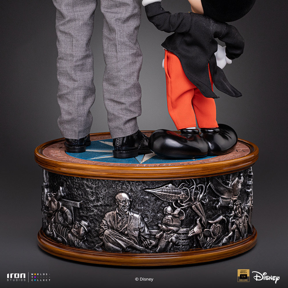Pre-Order - Statue Walt Disney & Mickey Mouse - Disney Classics - Legacy Replica 1/4 - Iron Studios
