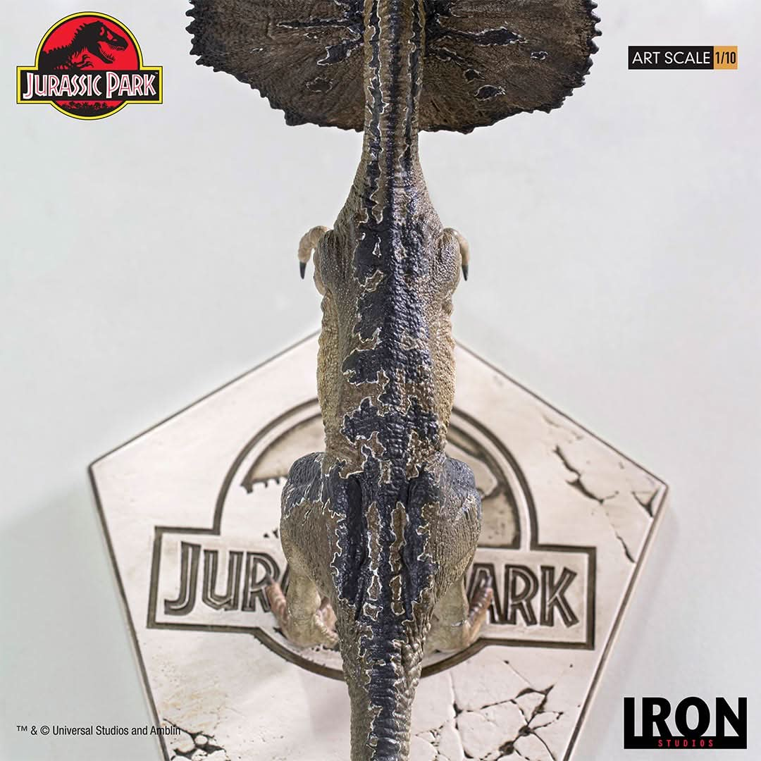 Statue Dilophosaurus - Jurassic Park - Art Scale 1/10 - Iron Studios