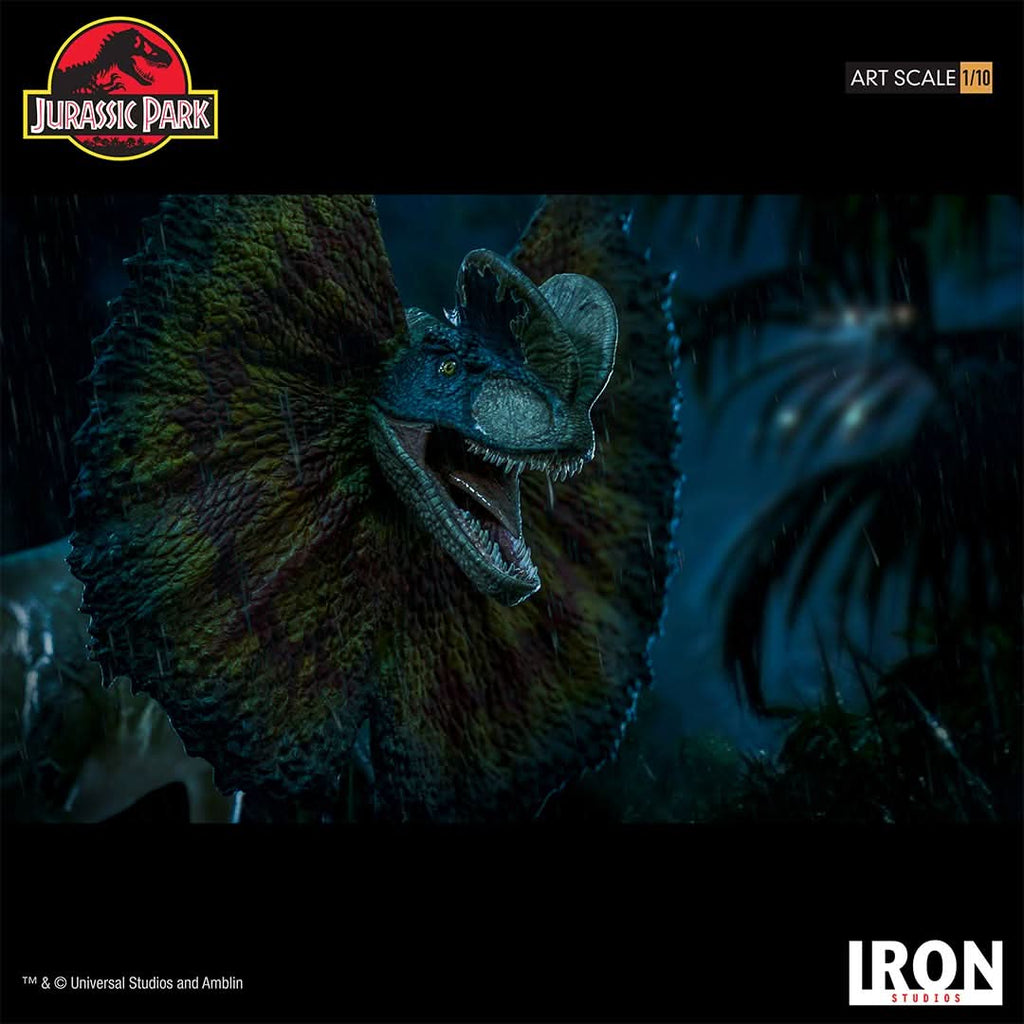Dilophosaurus - Jurassic Park - Art Scale 1/10 - Iron Studios