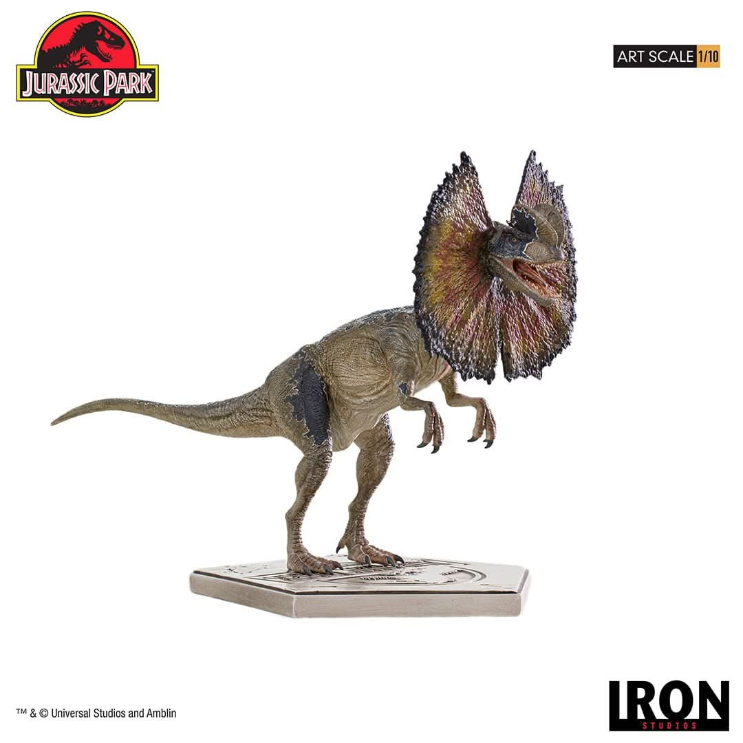 Statue Dilophosaurus - Jurassic Park - Art Scale 1/10 - Iron Studios