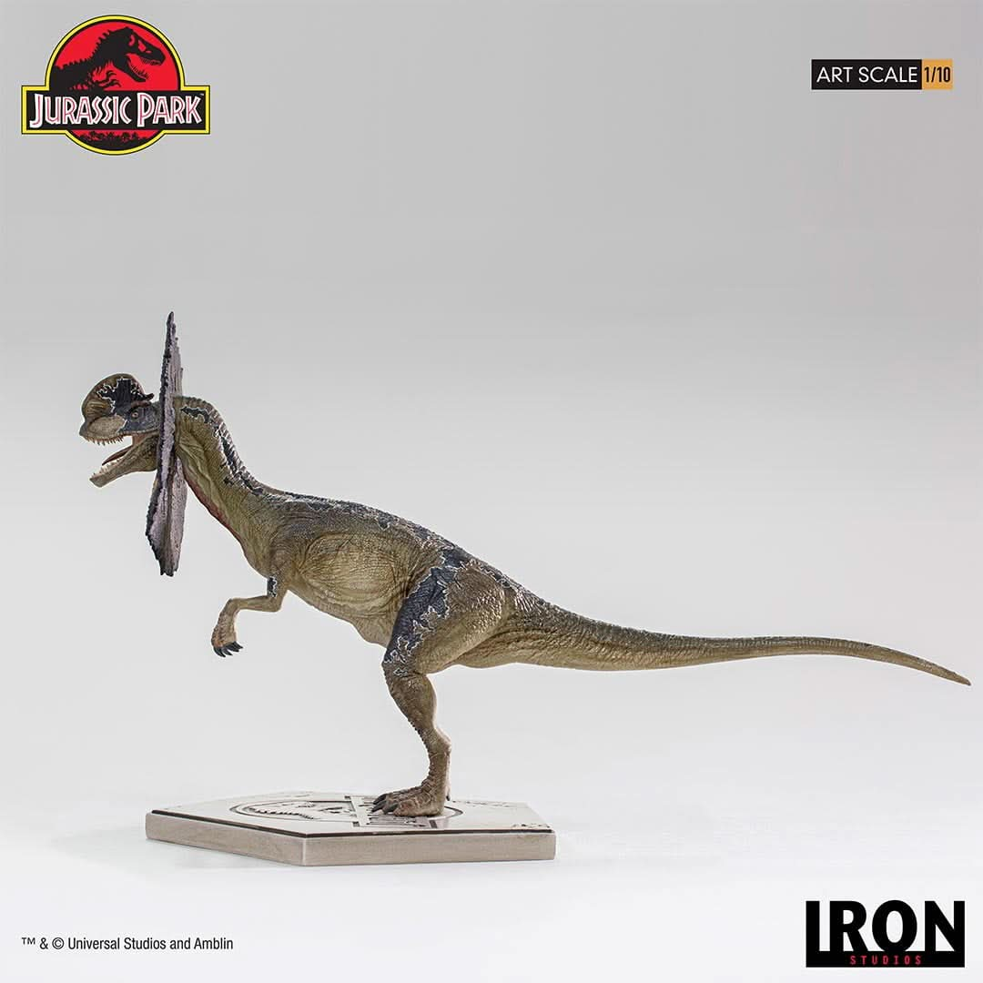 Statue Dilophosaurus - Jurassic Park - Art Scale 1/10 - Iron Studios