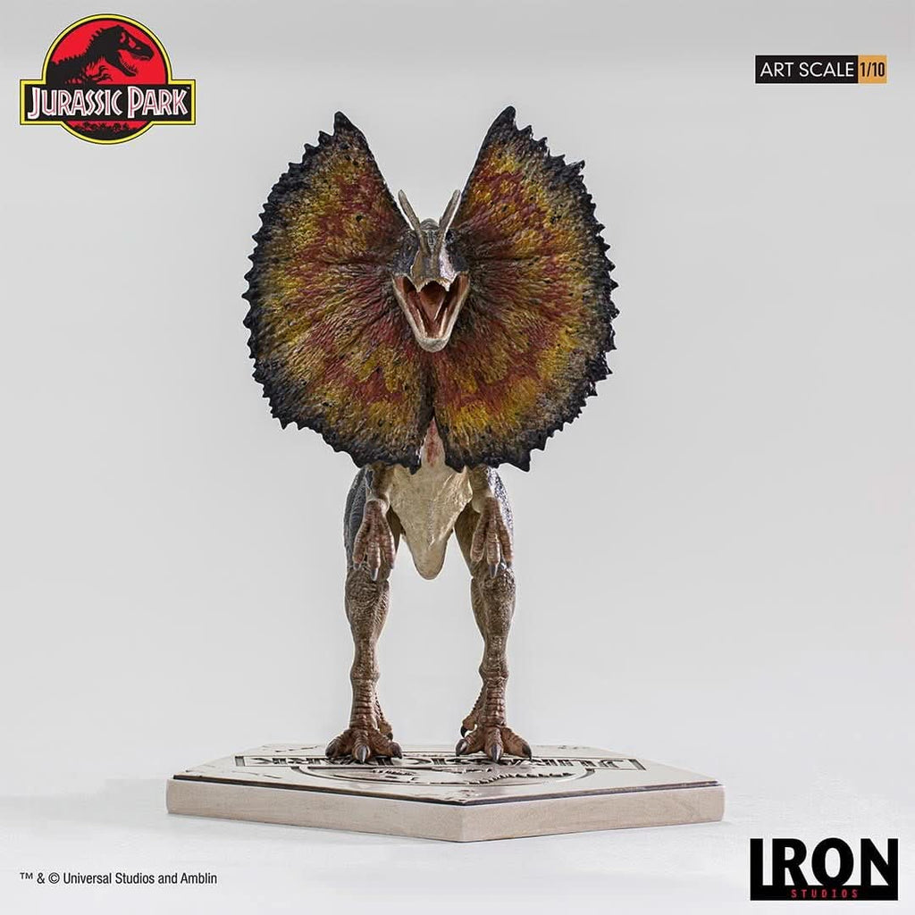 Dilophosaurus - Jurassic Park - Art Scale 1/10 - Iron Studios