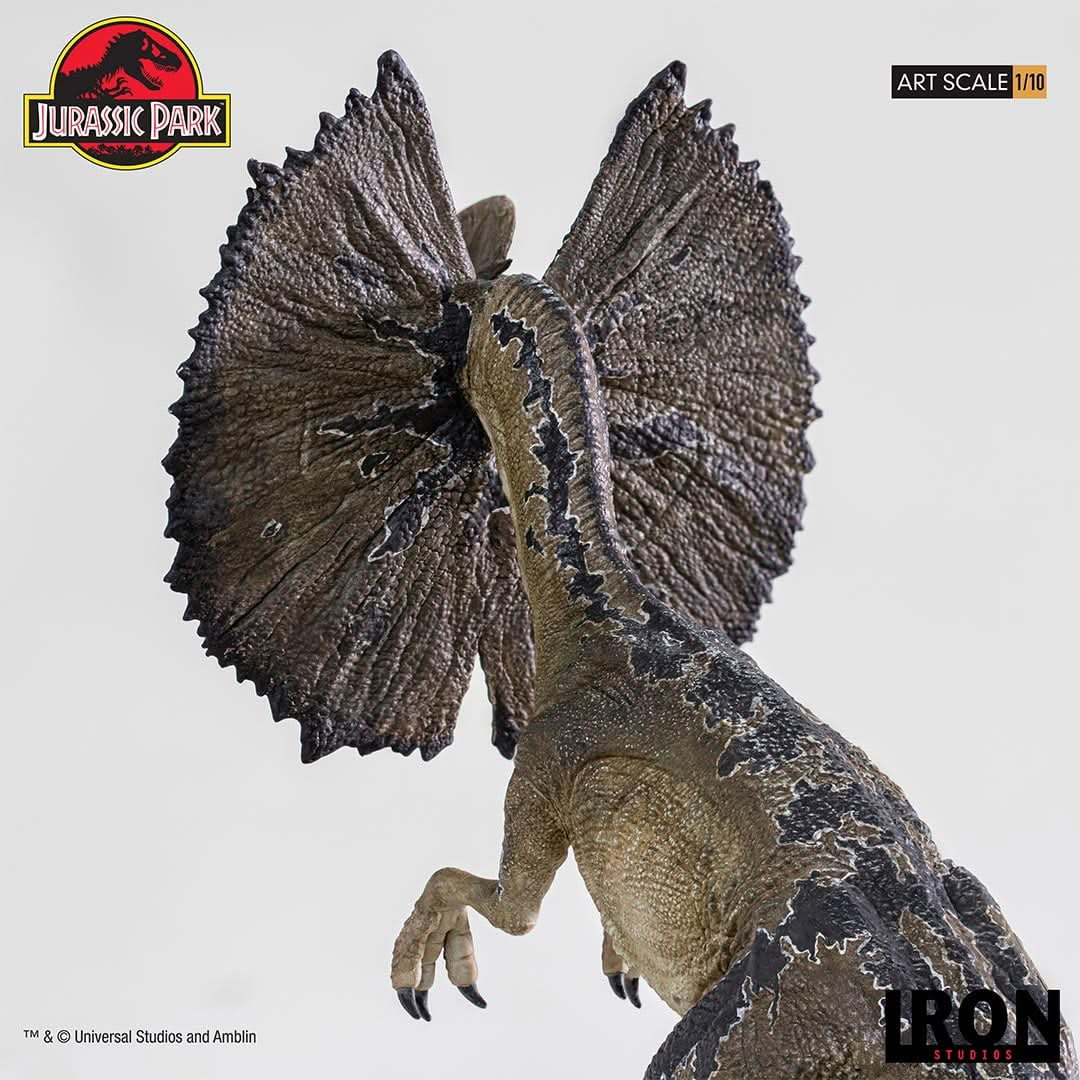 Statue Dilophosaurus - Jurassic Park - Art Scale 1/10 - Iron Studios