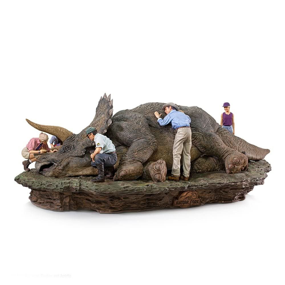 Statue Triceratops Diorama - Jurassic Park - Art Scale 1/10 - Iron Studios