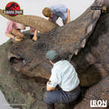 Statue Triceratops Diorama - Jurassic Park - Art Scale 1/10 - Iron Studios