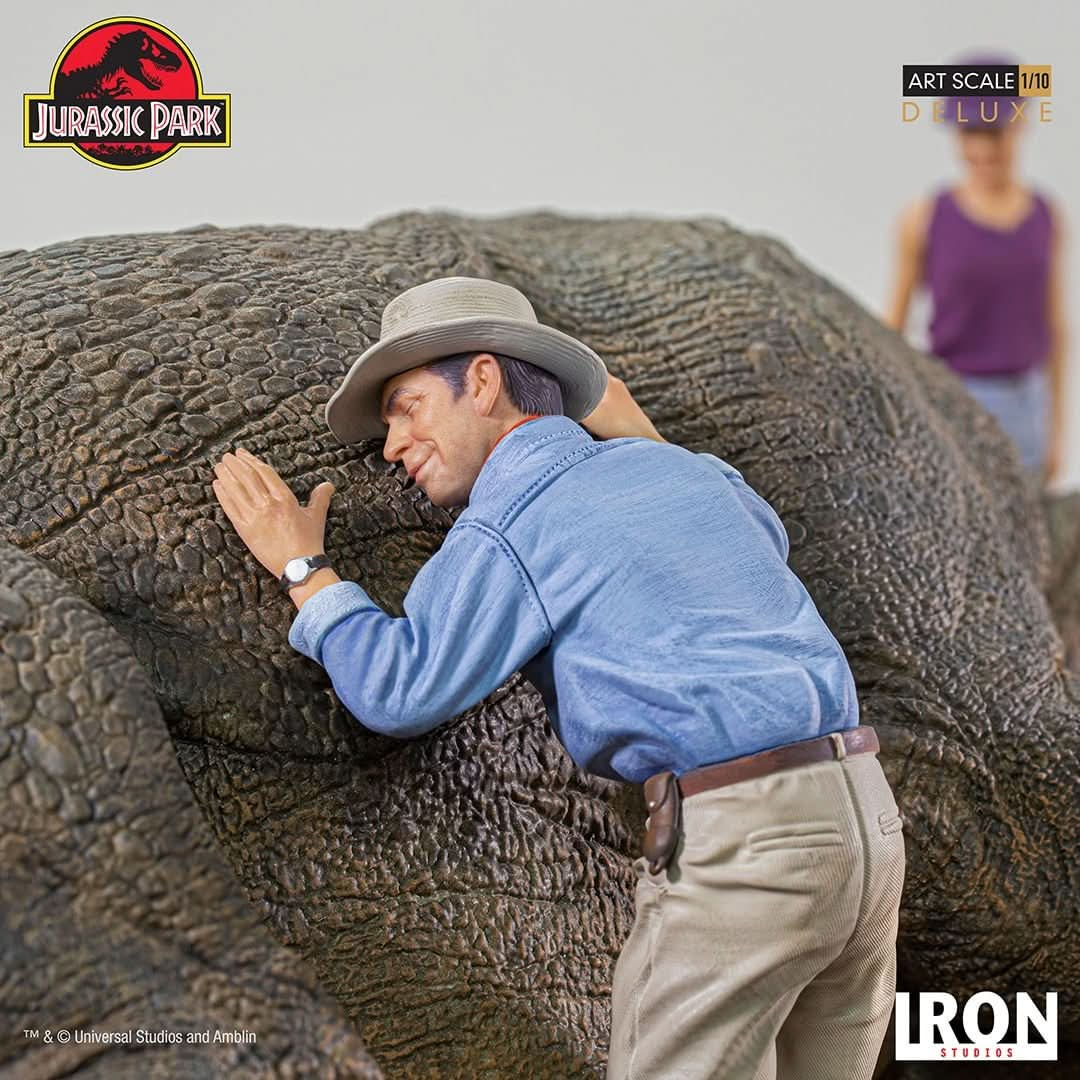 Statue Triceratops Diorama - Jurassic Park - Art Scale 1/10 - Iron Studios