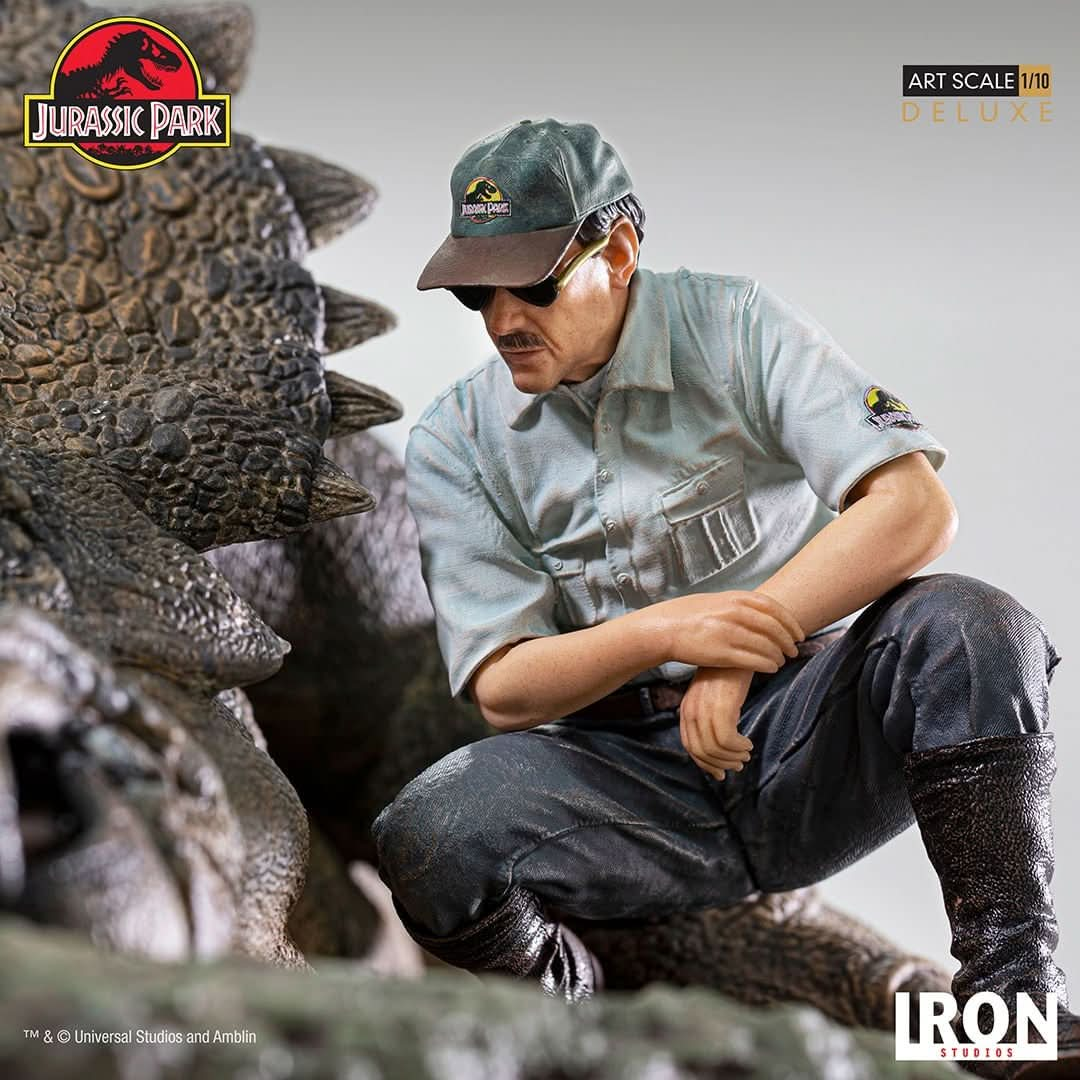 Statue Triceratops Diorama - Jurassic Park - Art Scale 1/10 - Iron Studios