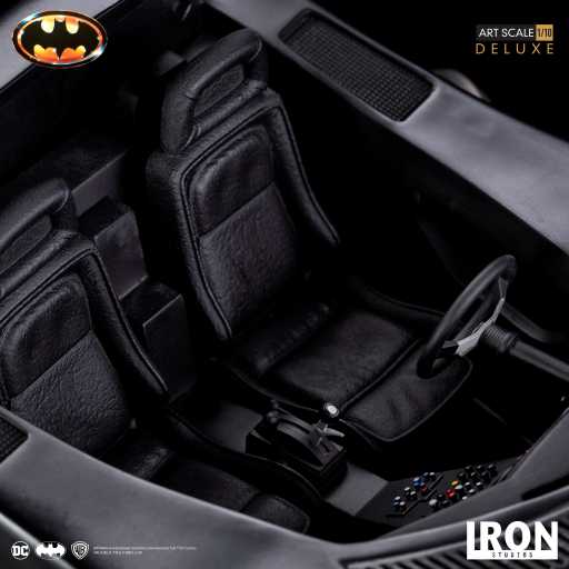 Statue Batman & Batmobile (Deluxe) - Batman 1989 - Art Scale - Iron Studios