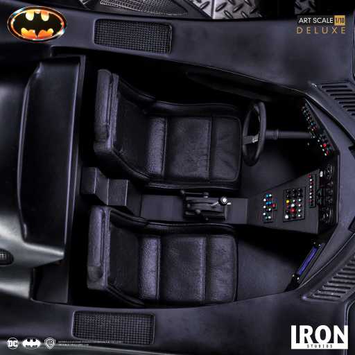 Statue Batman & Batmobile (Deluxe) - Batman 1989 - Art Scale - Iron Studios